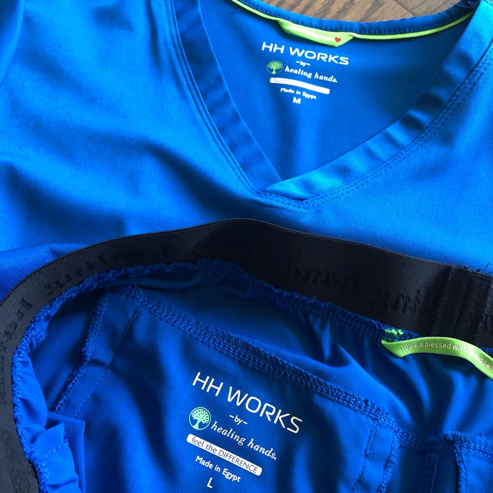 Healing Hands scrub set